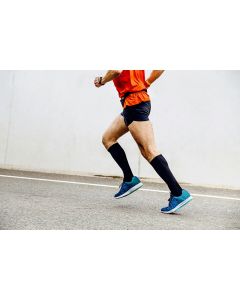 Black athletic socks